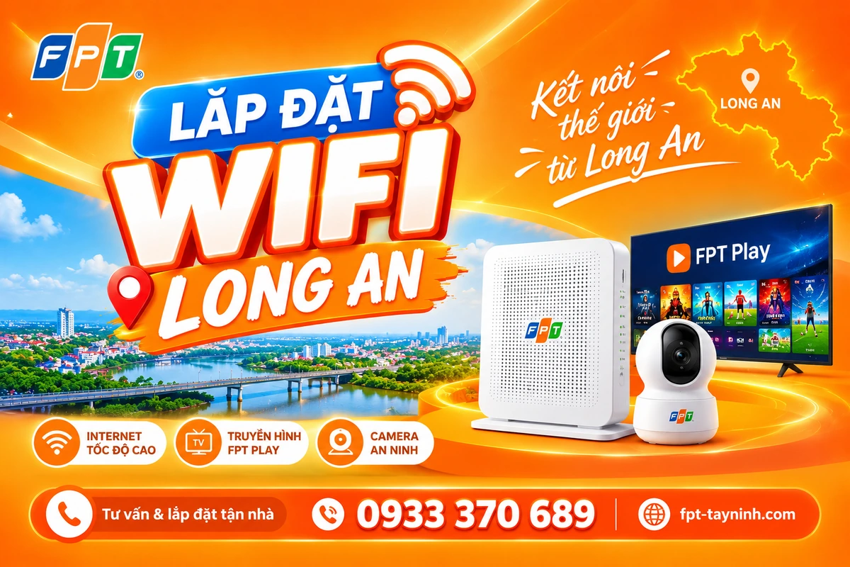 Lắp Đặt WiFI Long An